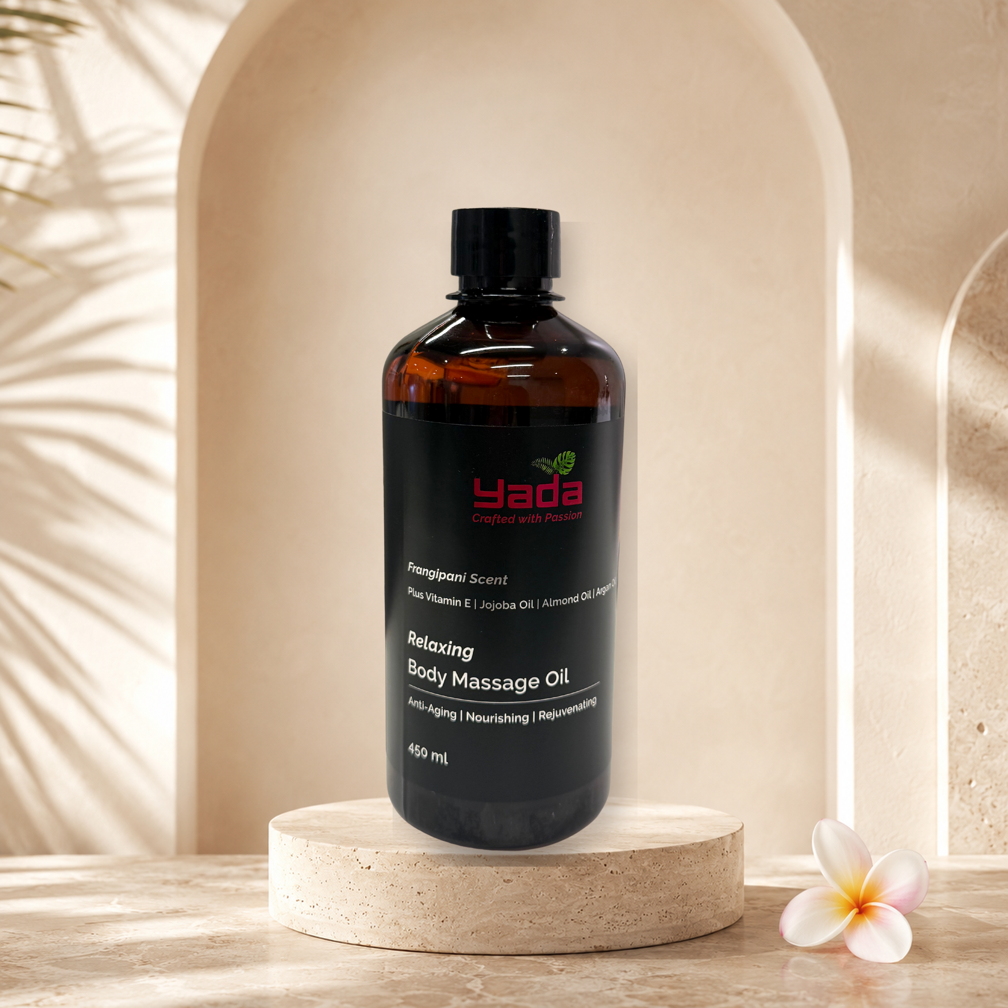 YADA Frangipani Scent body oil 450ml premium